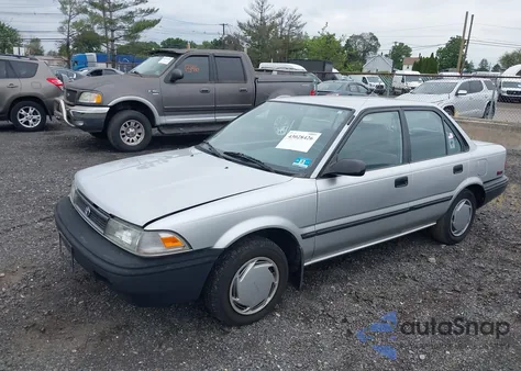 1991 Toyota Corolla Dlx из США, поврежденный, VIN 2T1AE94A6MC082910
